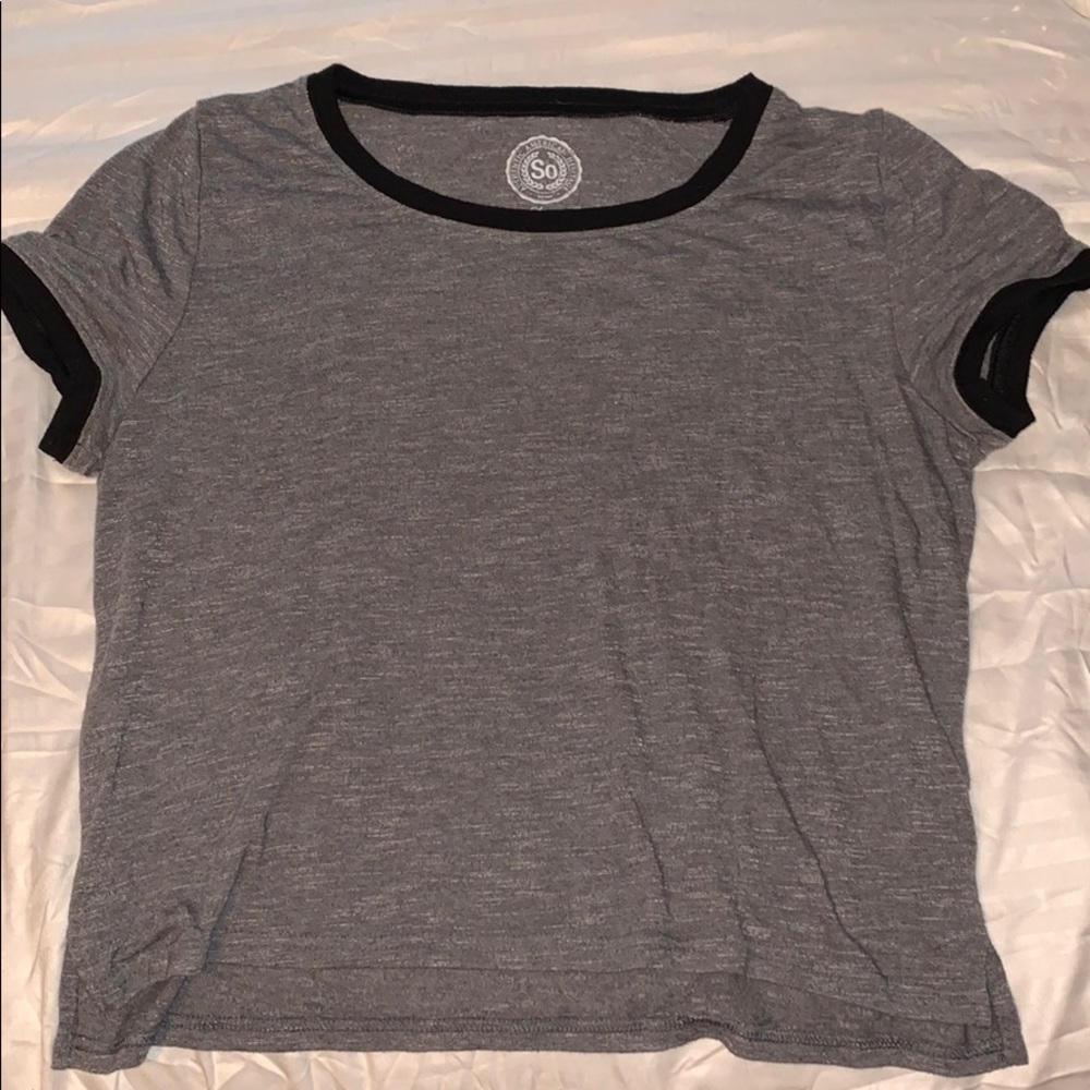 Grey Crop Top!